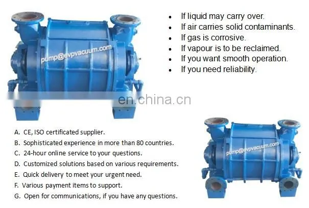 CL 3002 cone liquid ring vacuum pump Same To Gardner denver GD NASH CL
