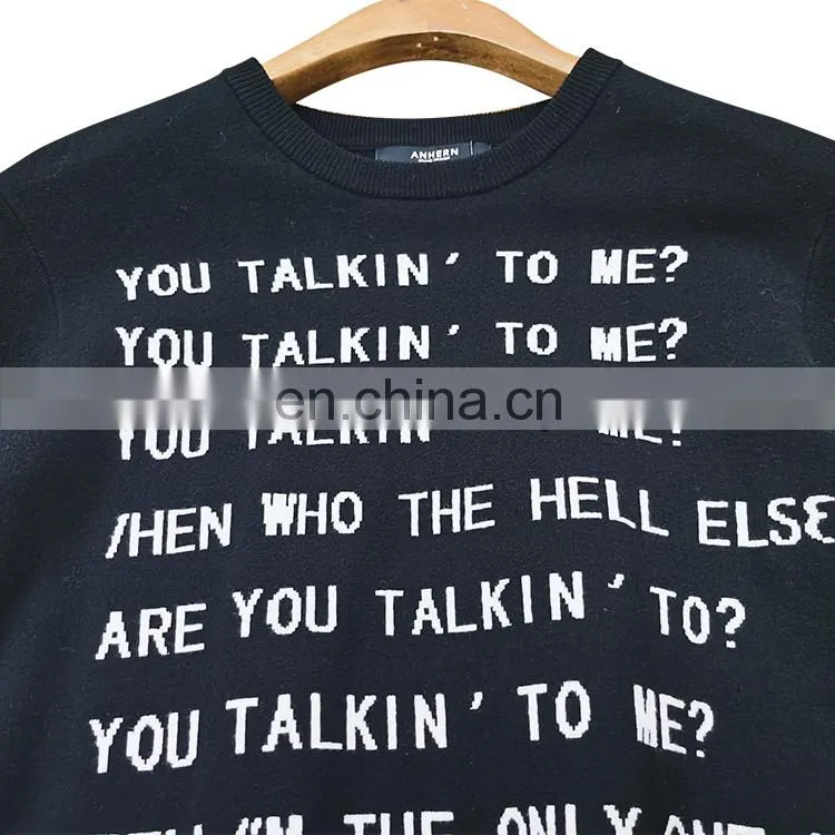 DiZNEW OEM High Quality Men Sweater Print Christmas Sweater