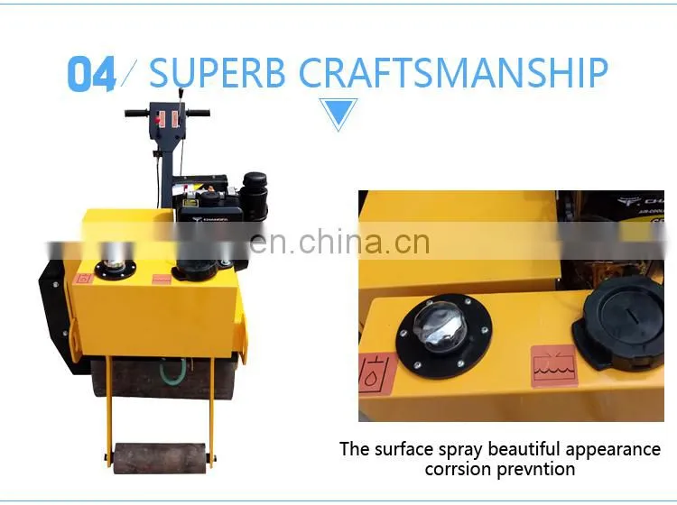 New design mini road roller single drum road roller