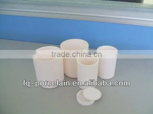 High Pure Zirconia Crucible For Melting Glass And Rare Metal