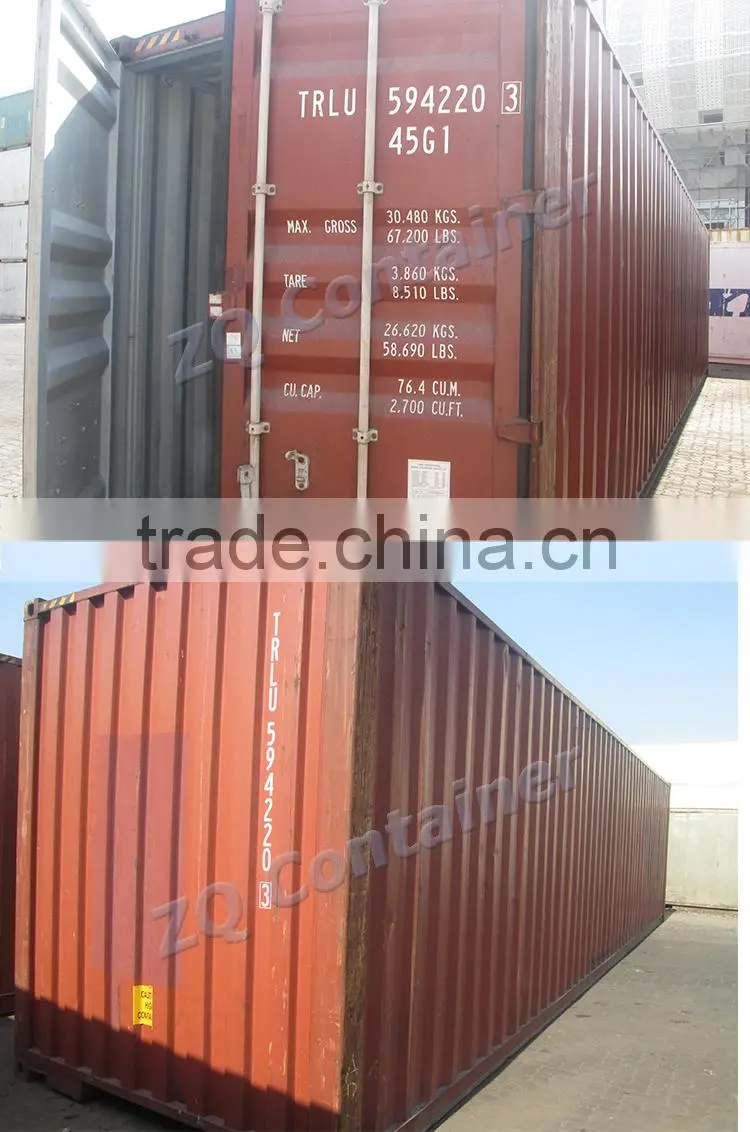 40HC used container various sizes(20'40' used containers for sale)