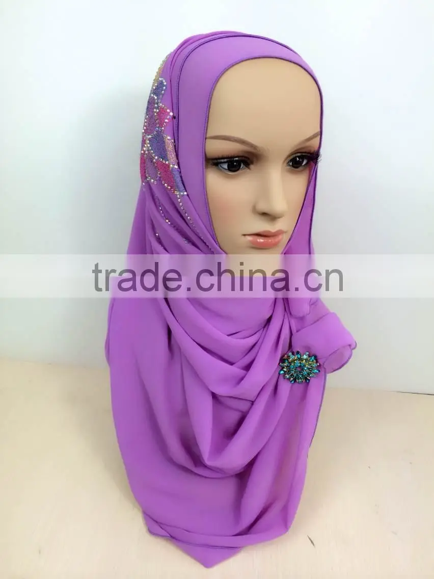 S120 Fashion Big size scarf saudi arabia super square muslim scarf