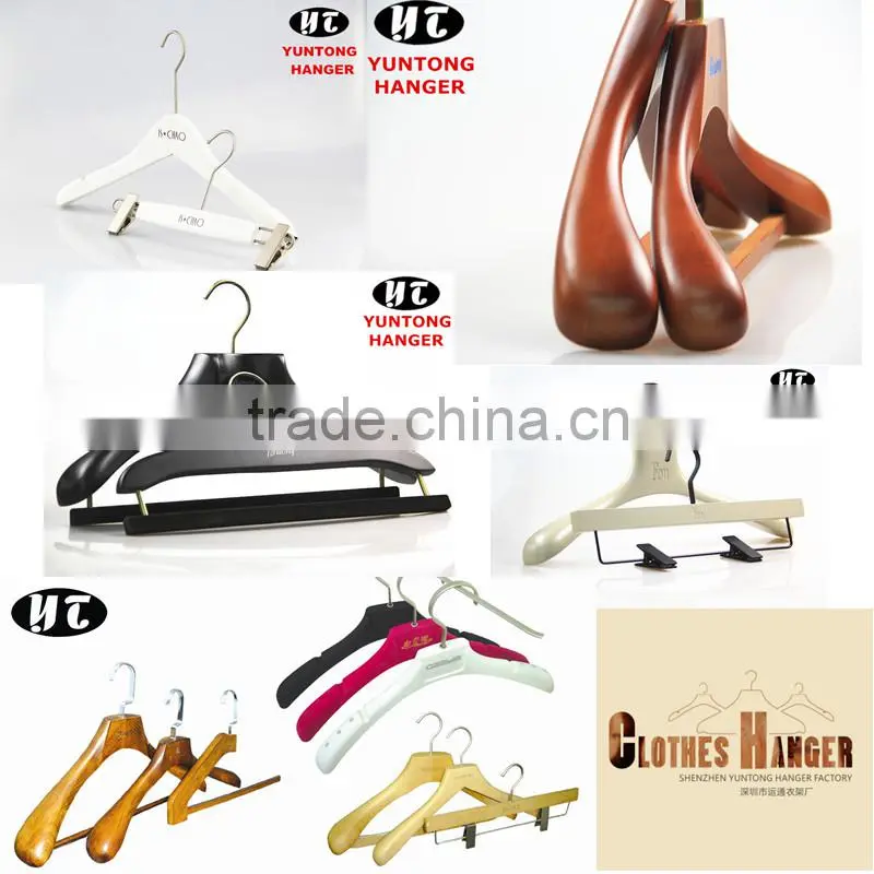 IMY-541 lotus wooden hangers customised hot sale