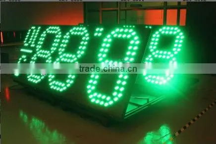 HOT Porducts 42 inch high brightness gas station no-7 segment LED digital price display board
