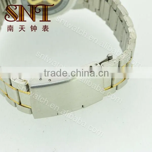 SNT-ME002B classical mechanical watch chinese mechanical skeleton watch