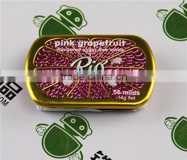 Tin Box with Sliding Lid