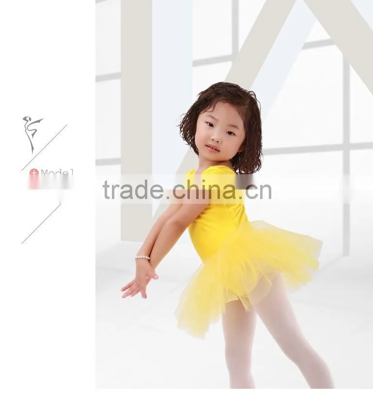 Beijing Plant Wholesale Short Sleeves 3 Layers Ballet Performance Tutus Kids