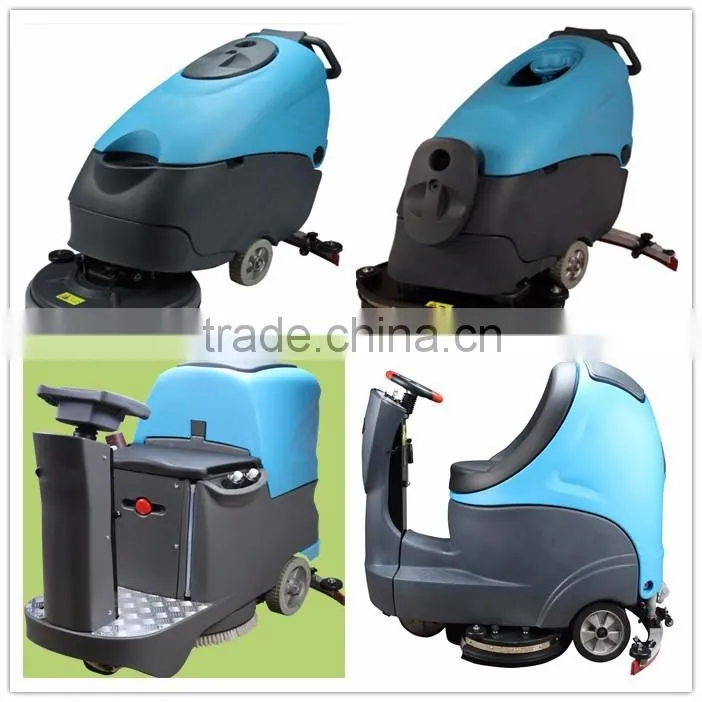 4-5 working hours automatic battery scrubber machine