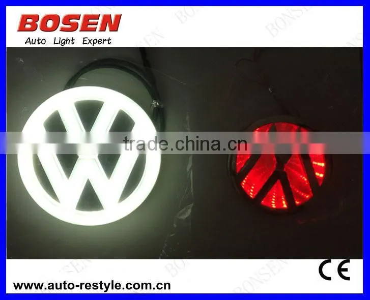 Cheapest!!! 2013 wholesale cheap 4d led car logo light