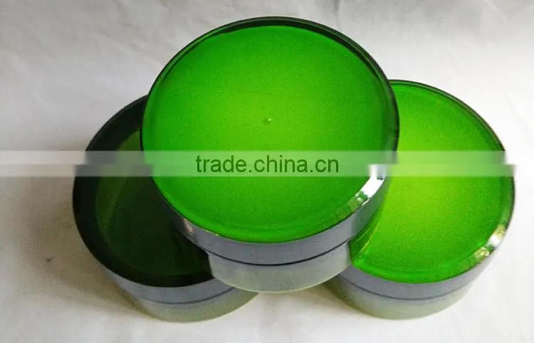 High-grand 200g PET Facial Mask Cream Jar with New Design Concave Lid
