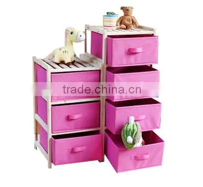 Non wooden wardrobe cabinet