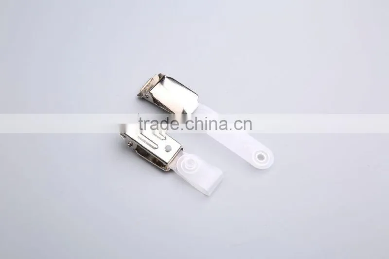 Badge Holder Metal Clip