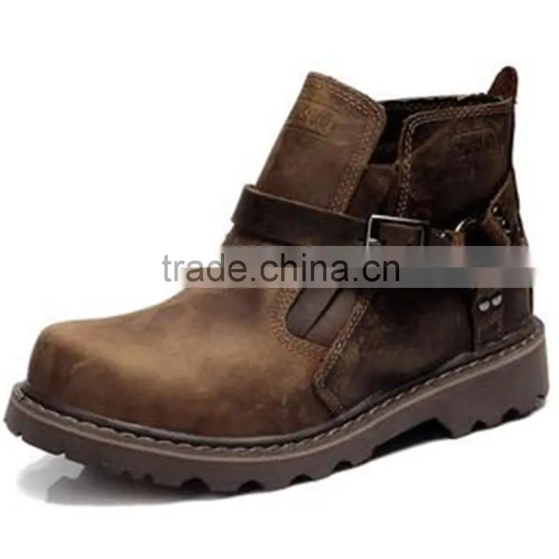 Crazy Horse cow split leather for making casual shoes vintage style