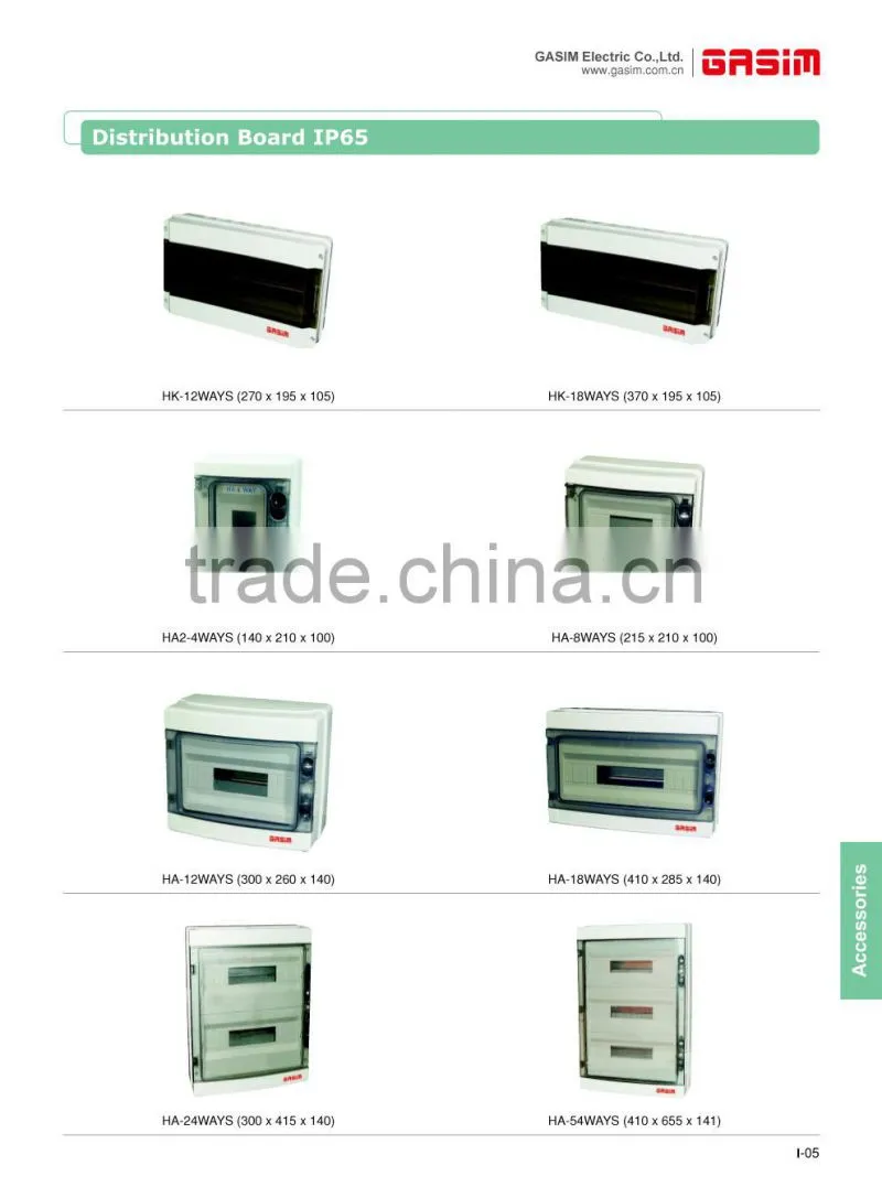 distribution panel mcb box Distribution Board Electrical Equipement