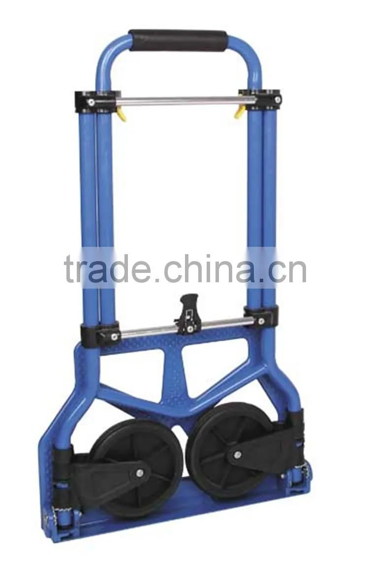 Cheap price portable steel folding hand trolley tool cart hand truck