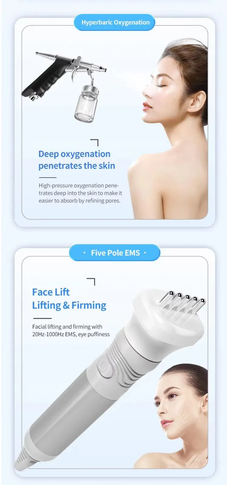 2024 Top Sales 17 in 1 Hydro Facial Machine Professional Aqua Face Skin Care Clean System Aqua Hydra Peel Facial Machine