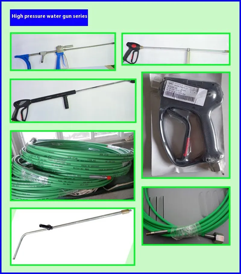 High Efficiency High Pressure Water Jet Cleaning Machine Nozzle Factory Direct High Pressure Cleaning Equipment Metal