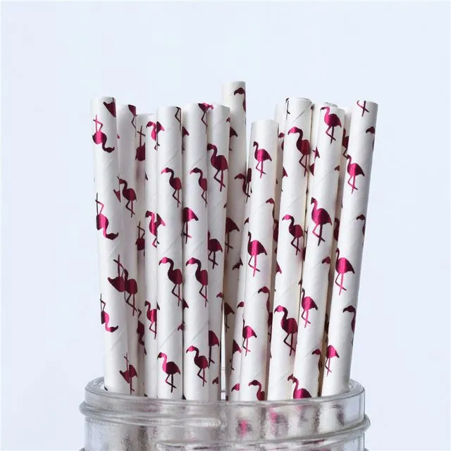 25pcs-Metallic-Gold-heart-star-Foil-Stripe-Paper-Straws-Gold-Foil-Stripe-Paper-Straws-Silver-Foiled