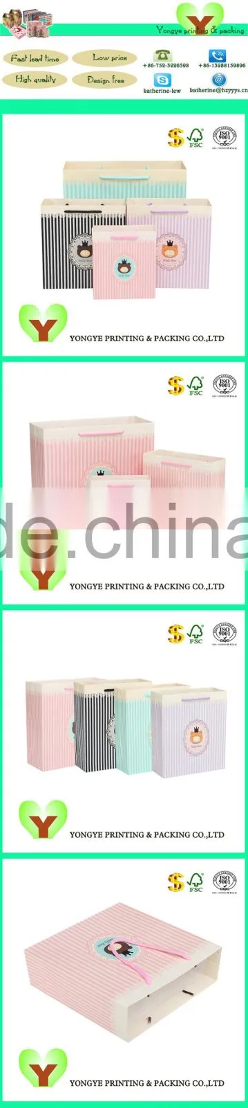 different types disposable bags fast food cookie bread sandwich paper bags