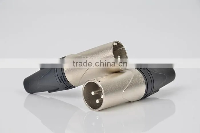 3 Pin Male Microphone Cannon XLR Plug XLR198