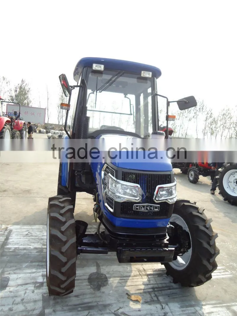 2015 new type cabin tractor 554 with 4WD,with heater