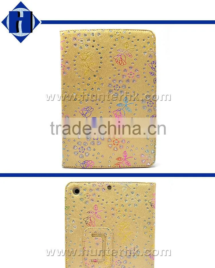 Twinkling Rose Garden Tablet Case For iPad Pro