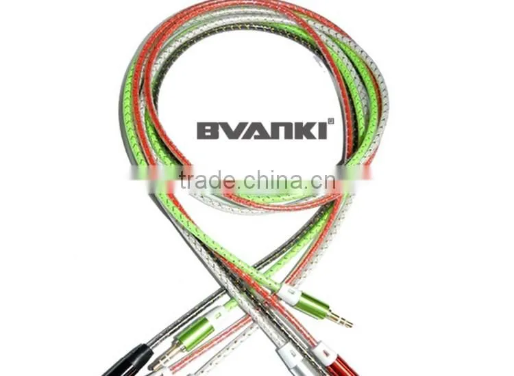 2016 top selling products in alibaba AUX Cable, 1m 3.5mm Male Mini Plug Stereo Audio Cable for iphone 6s phone unlocked