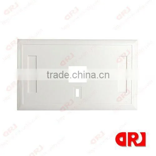 Network rj45 86*120 type single port shutter faceplate