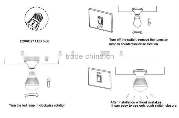 Betop 5W led candel lights