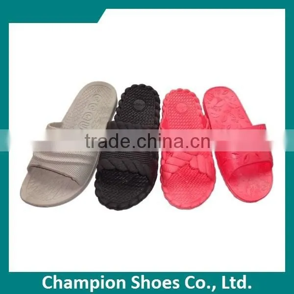 Customized brand pvc slipper pvc air blow slipper