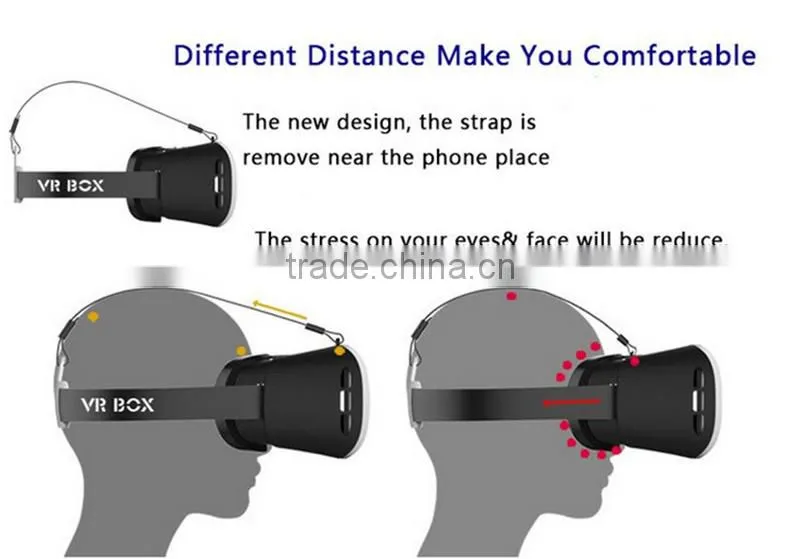 new innovative products gadgets vr box 1.0 which much better than google cardboard