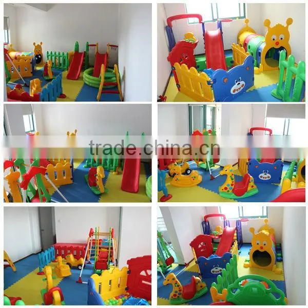 2015 School Furniture Children Plastic Toy Storage Shelf