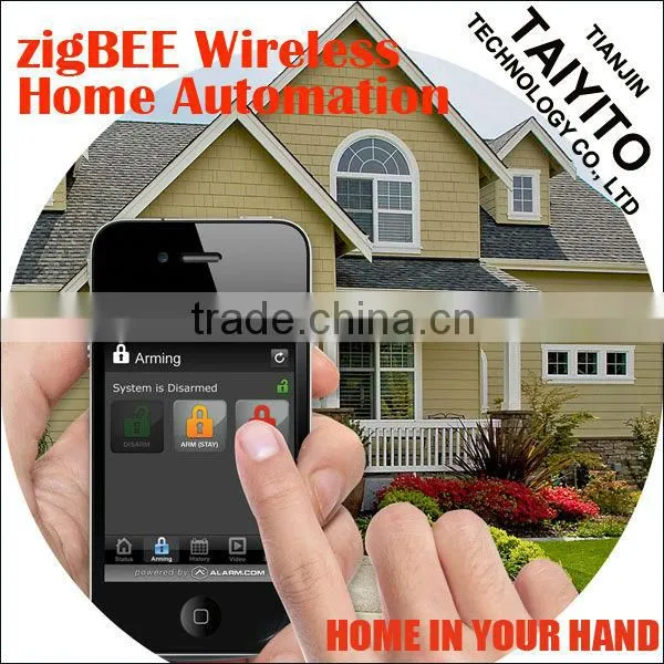 TYT multiple-interface zigbee smart home kit of energy saving Touched Screen easy control zigbee smart home kit
