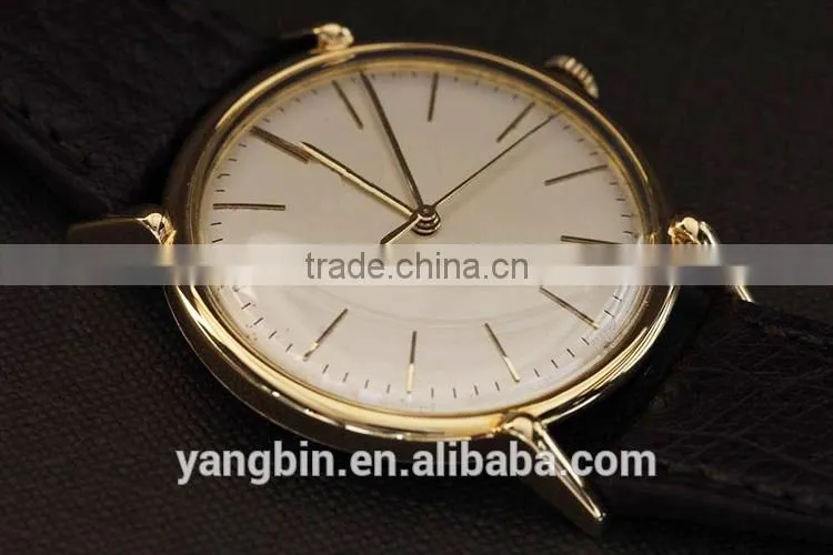New design vintage market stainless steel case swiss business watch