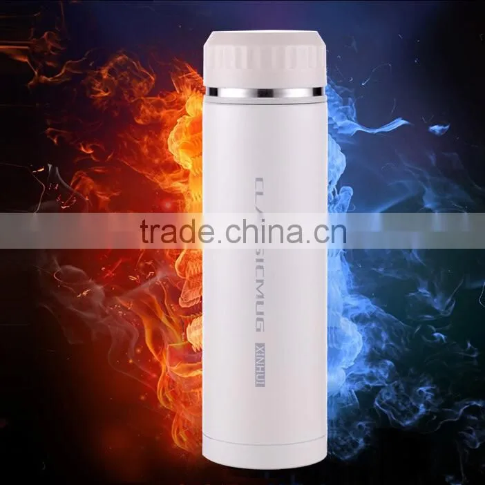 Stainless Steel Travel Mug with Tea Leaf Filter