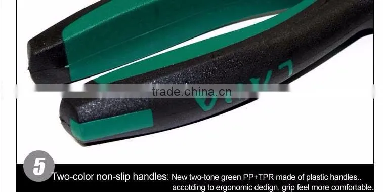 Industrial use insulated combination pliers for electrician working multi hand tools