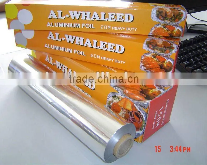Soft Temper Small Roll Household Aluminum Foil 8011