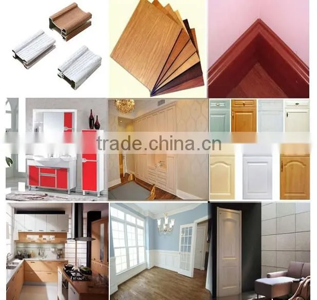 waterproof PVC film flat lamination / cold lamination