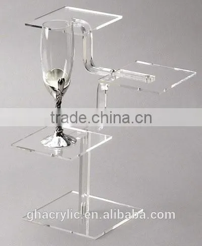 GH-RZ419 Available For Any Design Popular floor standing acrylic display rack