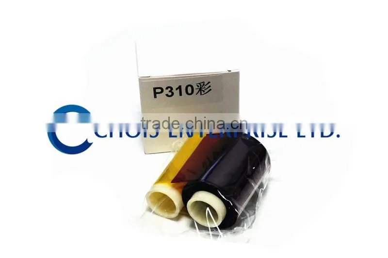 New Zebra Compatible 800015-140 Ribbon,YMCKO Color Ribbon for ID Card Printers,200 Prints