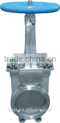 pipe line gate valve knife type