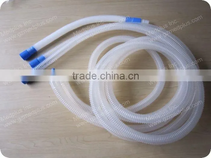Medplus 1.5m adult disposable breathing circuit corrugated circuit