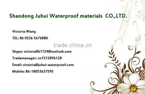 Self-adhesive modified bitumen waterproof membrane