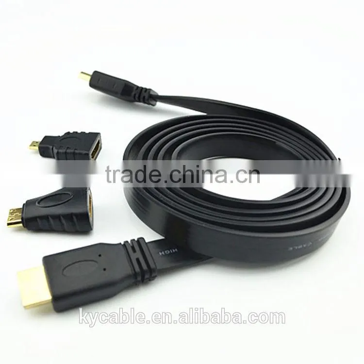 Factory price hdmi component to mini micro hdmi displayport supported 1080p 3d