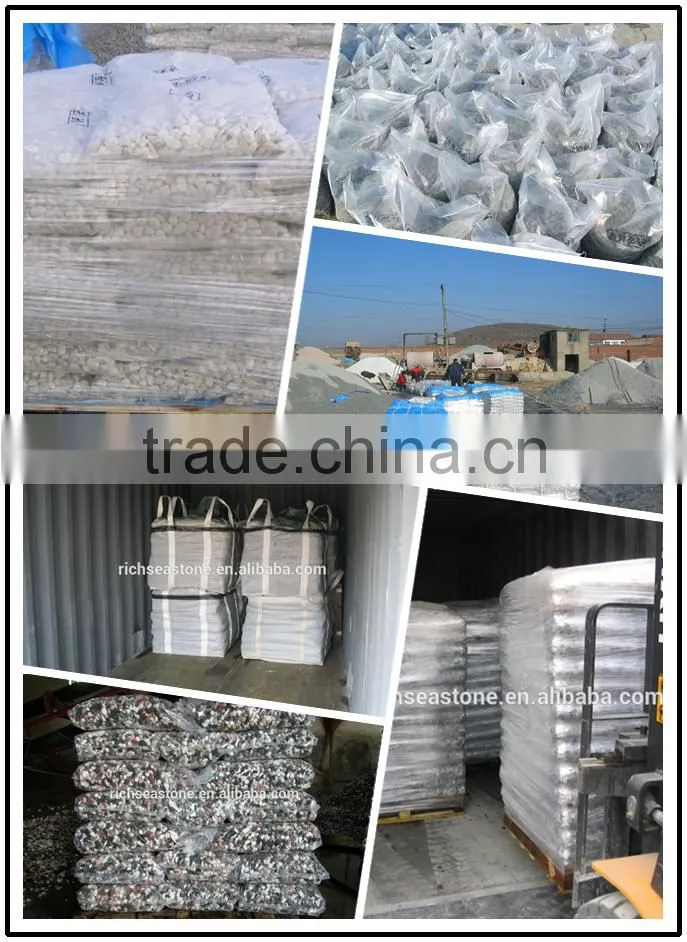 China Big Production Ability Cheap Garden Pebble Pave Stone