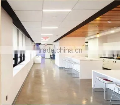 Slot into existing grid to replace led tube light, led panel light, ceiling grid light led ceiling light for supermarket
