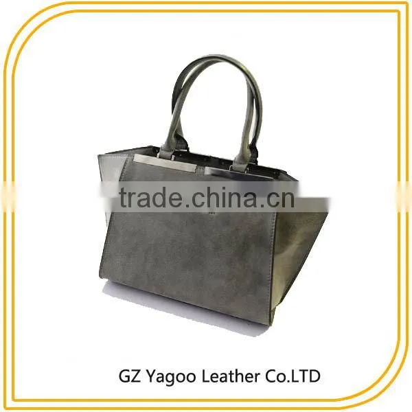 ODM/OEM guangzhou Lady Handbag Leather 2014
