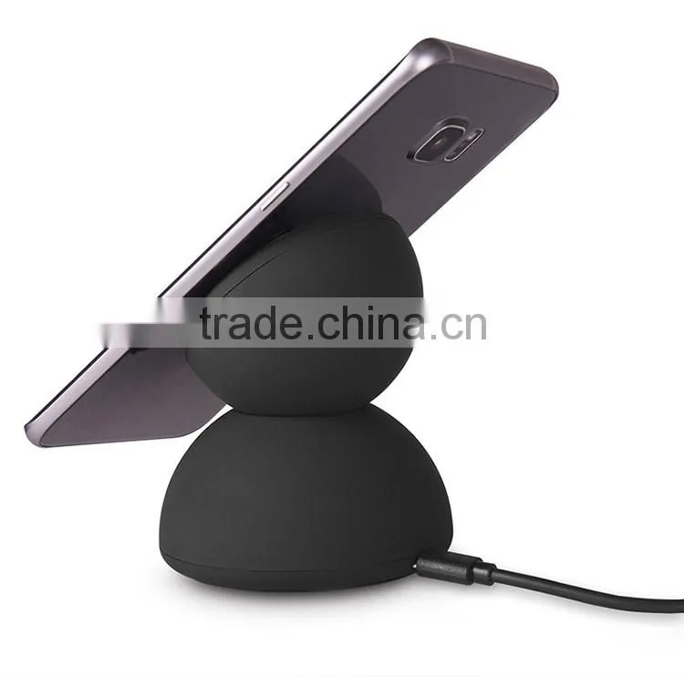 2016 New arrived QI charger fast wireless charger for Samsung Note5 S6 Edge S7