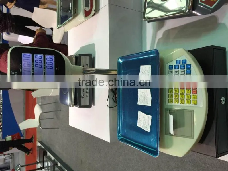 40kg digital price label printer scale