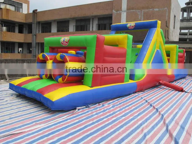 inflatable obstacle for kids and adults , western obstacle course